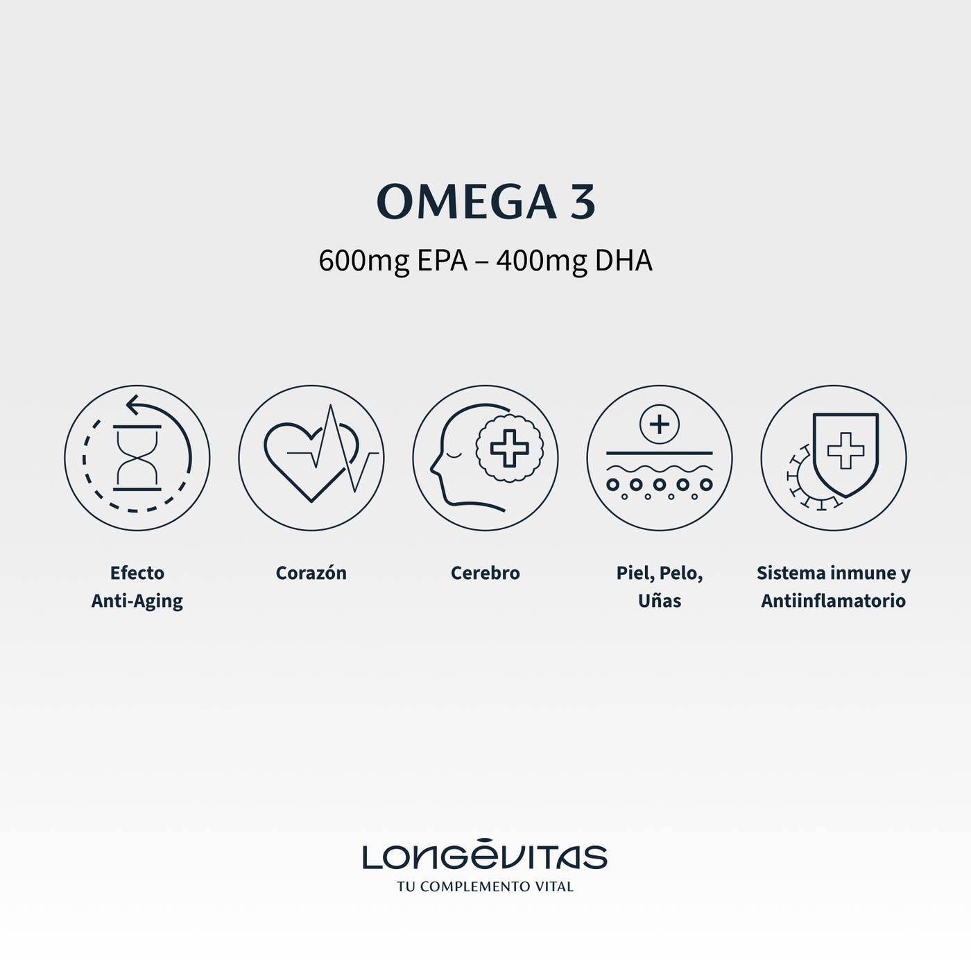 Omega 3  600mg EPA - 400mg DHA