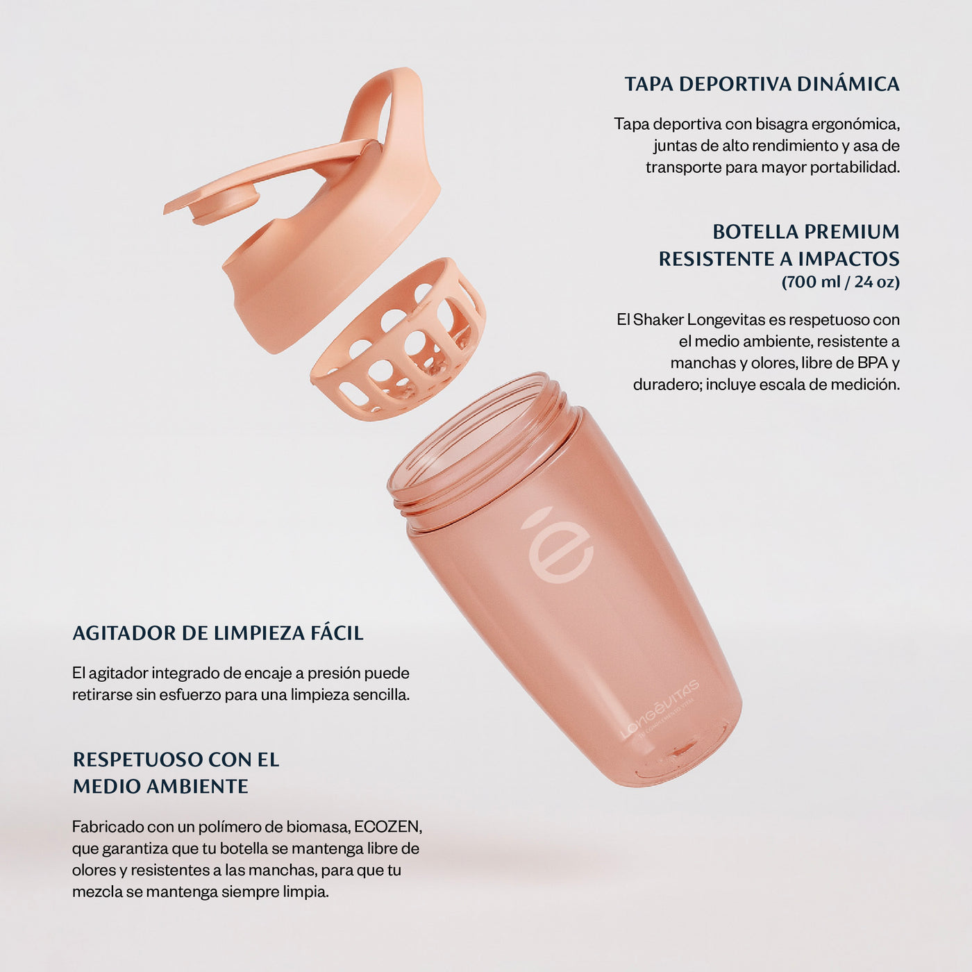 Shaker Longévitas Edición Coral